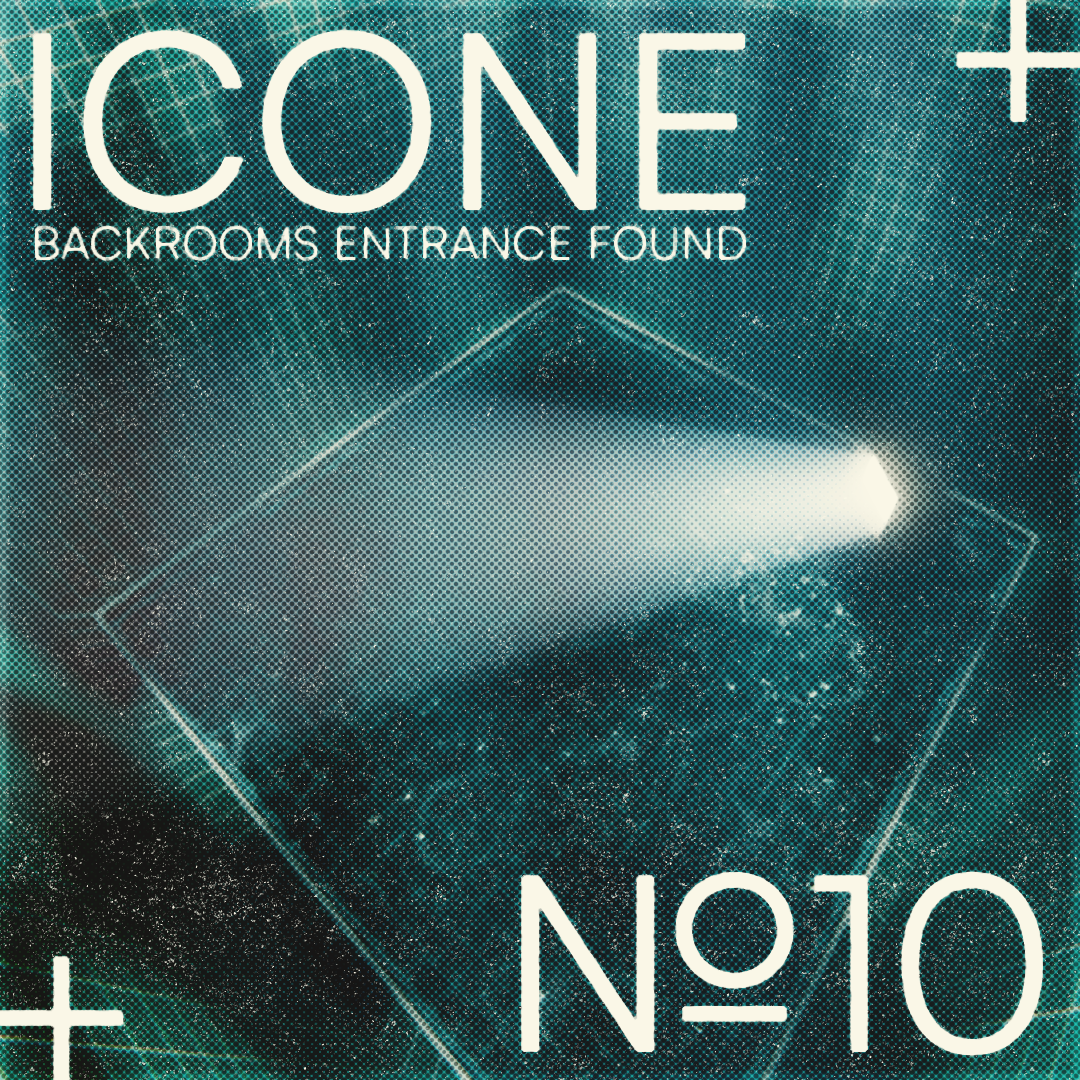 10th ICONE magazine cover, backrooms entrance